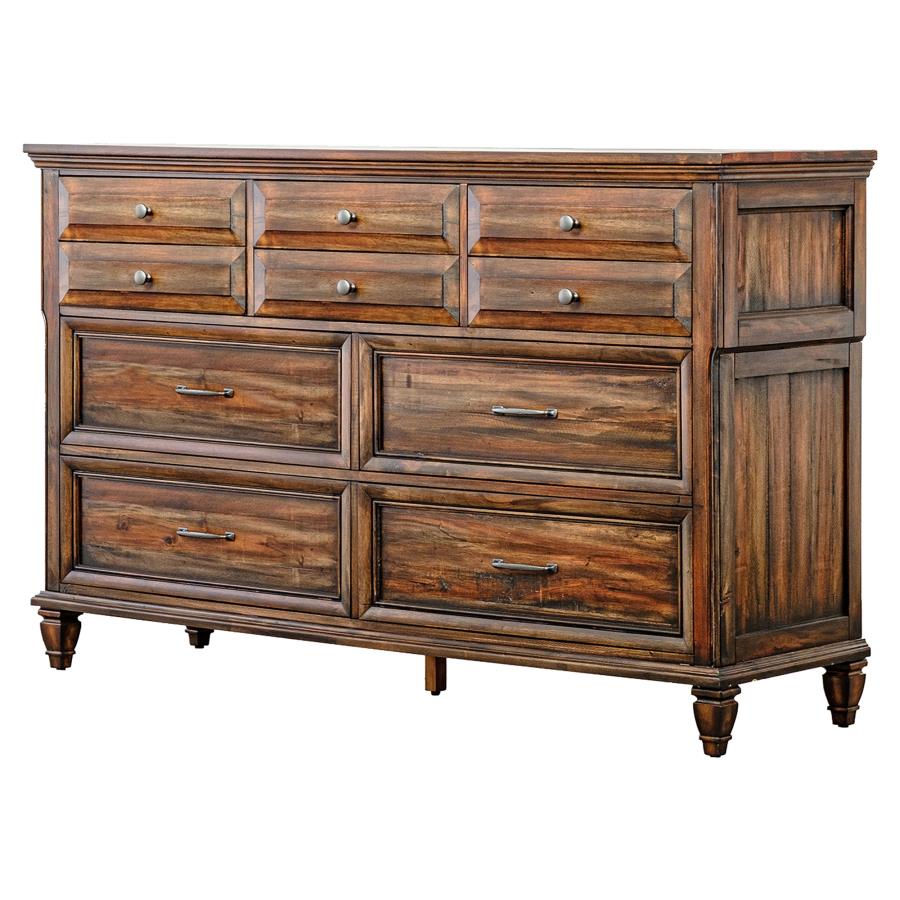 Avenue Brown Dresser - furniture place usa