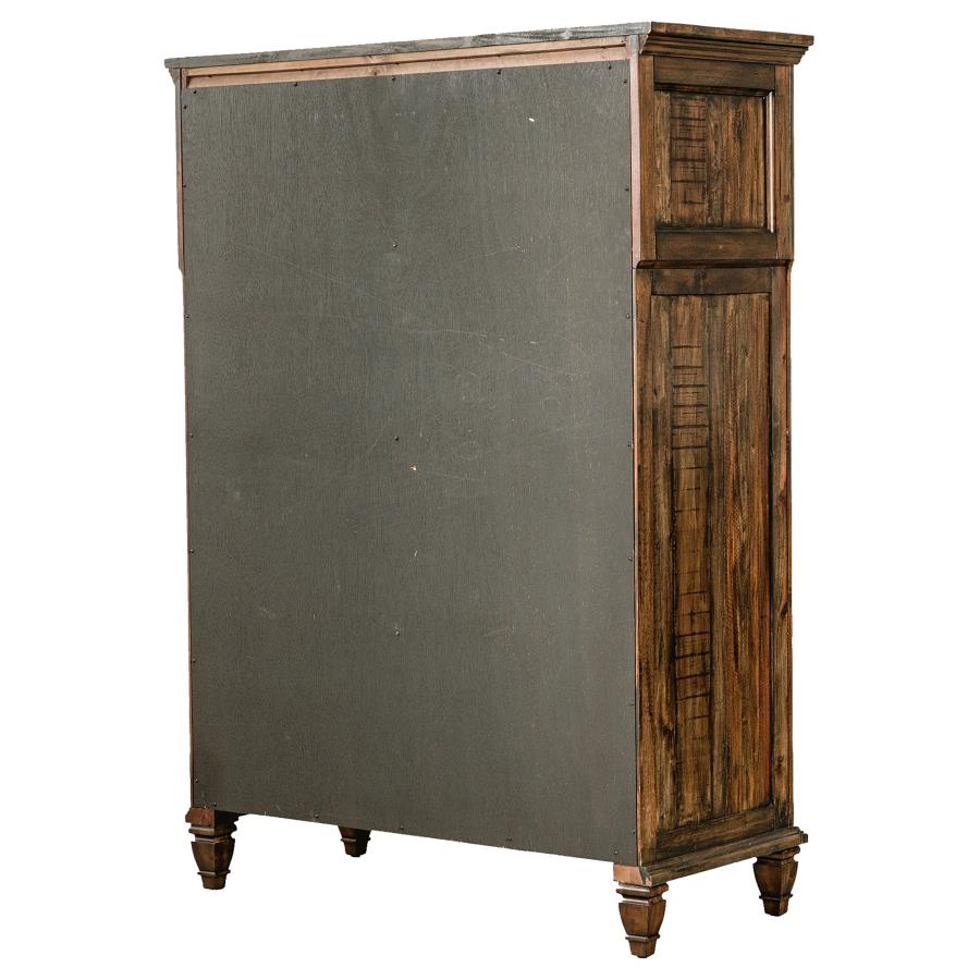 Avenue Brown Chest - furniture place usa