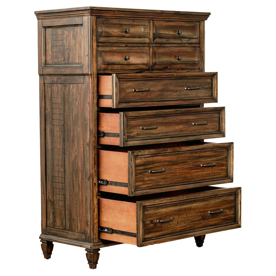 Avenue Brown Chest - furniture place usa