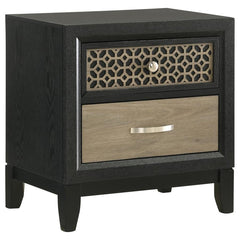 Valencia Brown Nightstand - furniture place usa