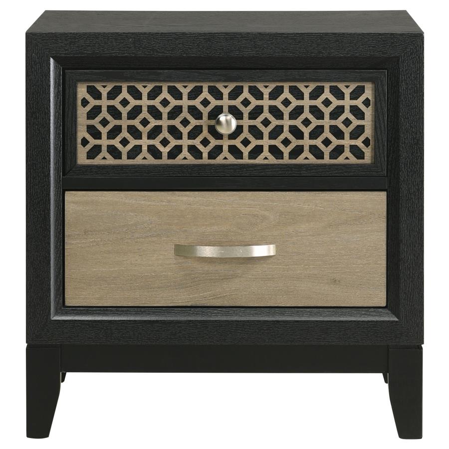 Valencia Brown Nightstand - furniture place usa