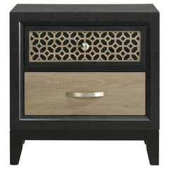 Valencia Brown Nightstand - furniture place usa