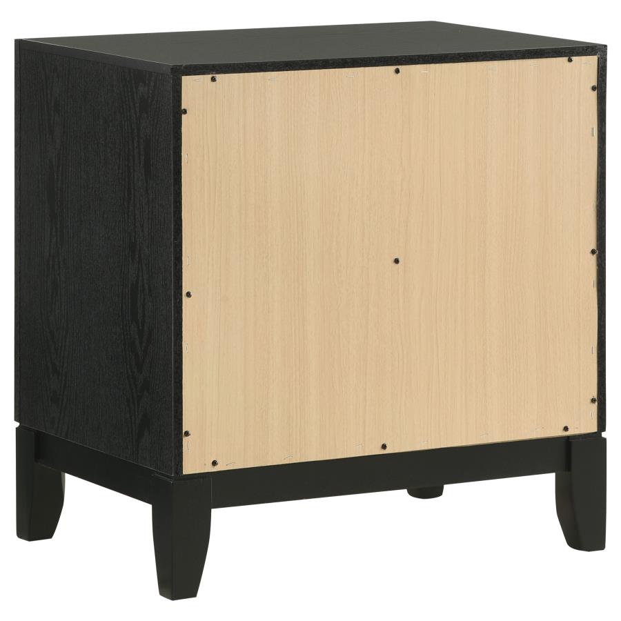 Valencia Brown Nightstand - furniture place usa