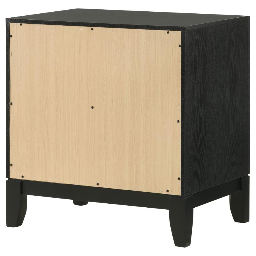 Valencia Brown Nightstand - furniture place usa