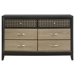 Valencia Brown Dresser - furniture place usa