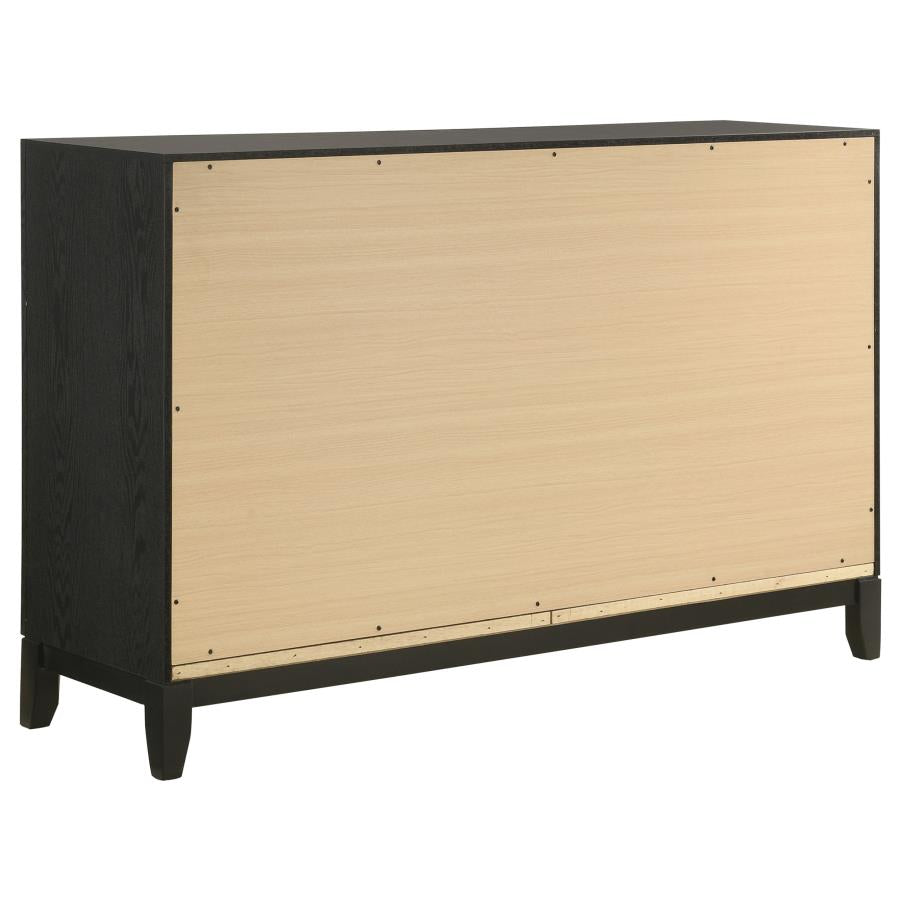 Valencia Brown Dresser - furniture place usa