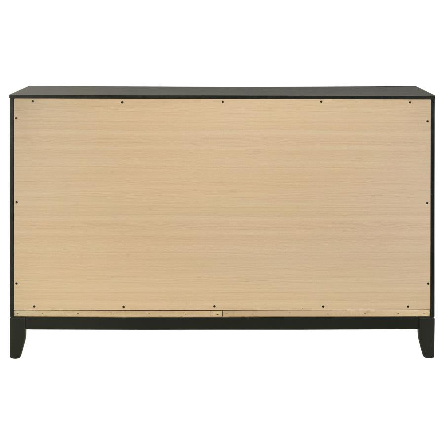 Valencia Brown Dresser - furniture place usa