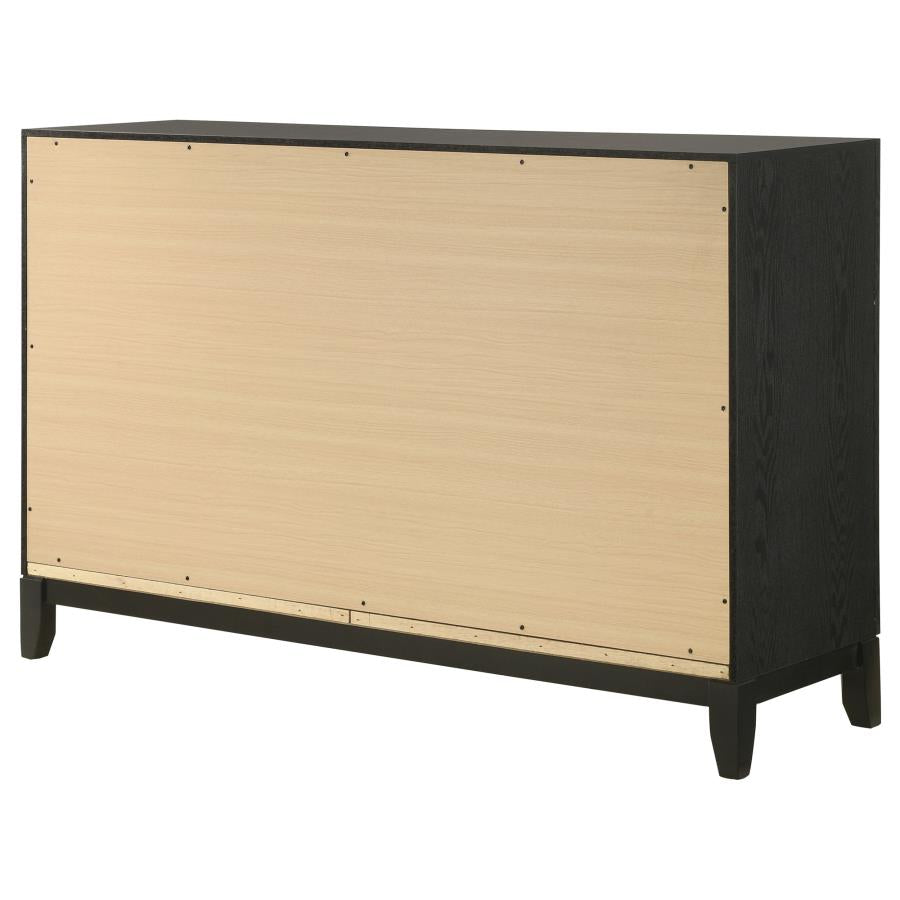 Valencia Brown Dresser - furniture place usa