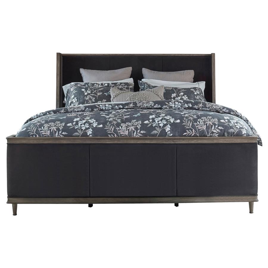 Alderwood Grey California King Bed - furniture place usa