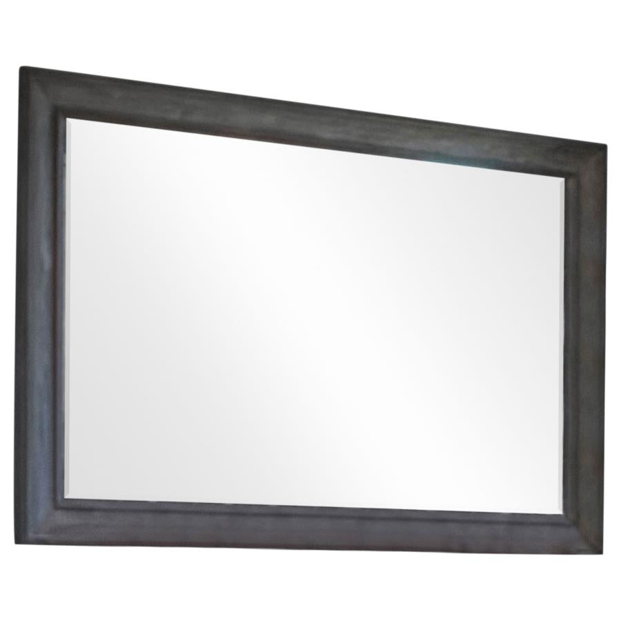 Alderwood Grey Dresser Mirror - furniture place usa