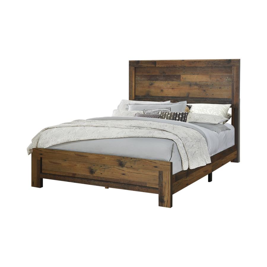 Sidney Brown Eastern King Bed - furniture place usa