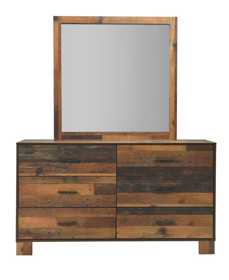 Sidney Brown Dresser - furniture place usa