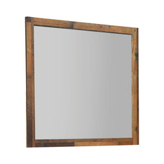 Sidney Brown Dresser Mirror - furniture place usa