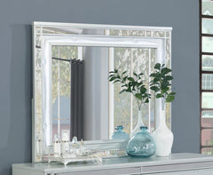 Gunnison Silver Dresser Mirror - furniture place usa