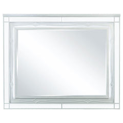 Gunnison Silver Dresser Mirror - furniture place usa