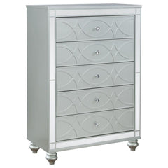 Gunnison Silver Chest - furniture place usa