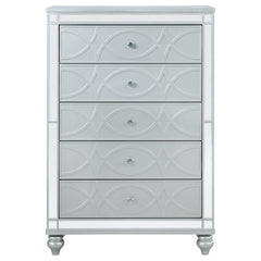 Gunnison Silver Chest - furniture place usa