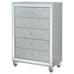 Gunnison Silver Chest - furniture place usa