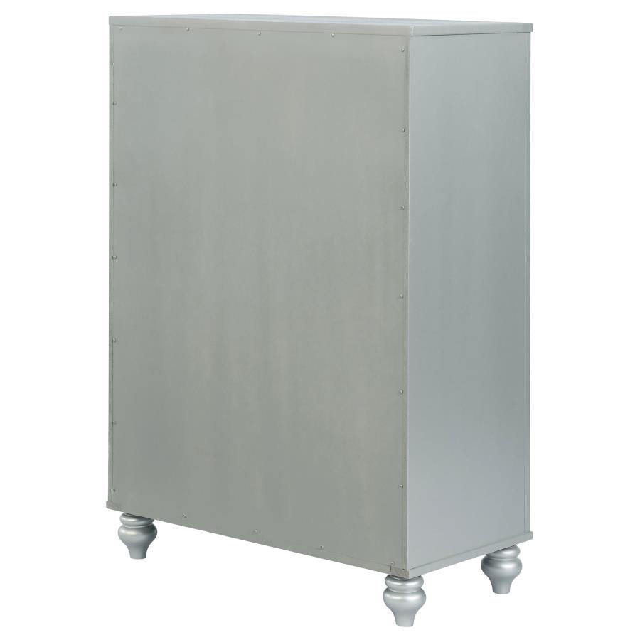 Gunnison Silver Chest - furniture place usa