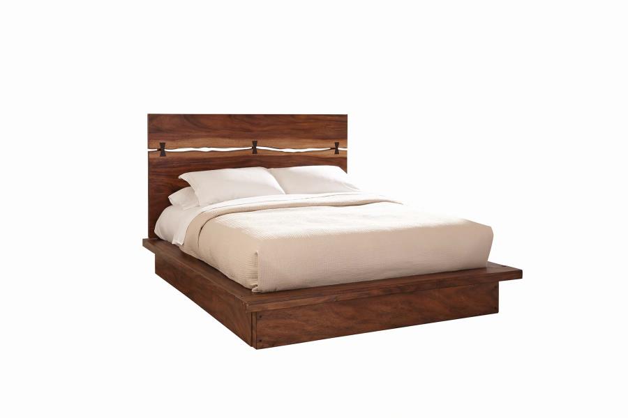 Winslow Brown California King Bed - furniture place usa