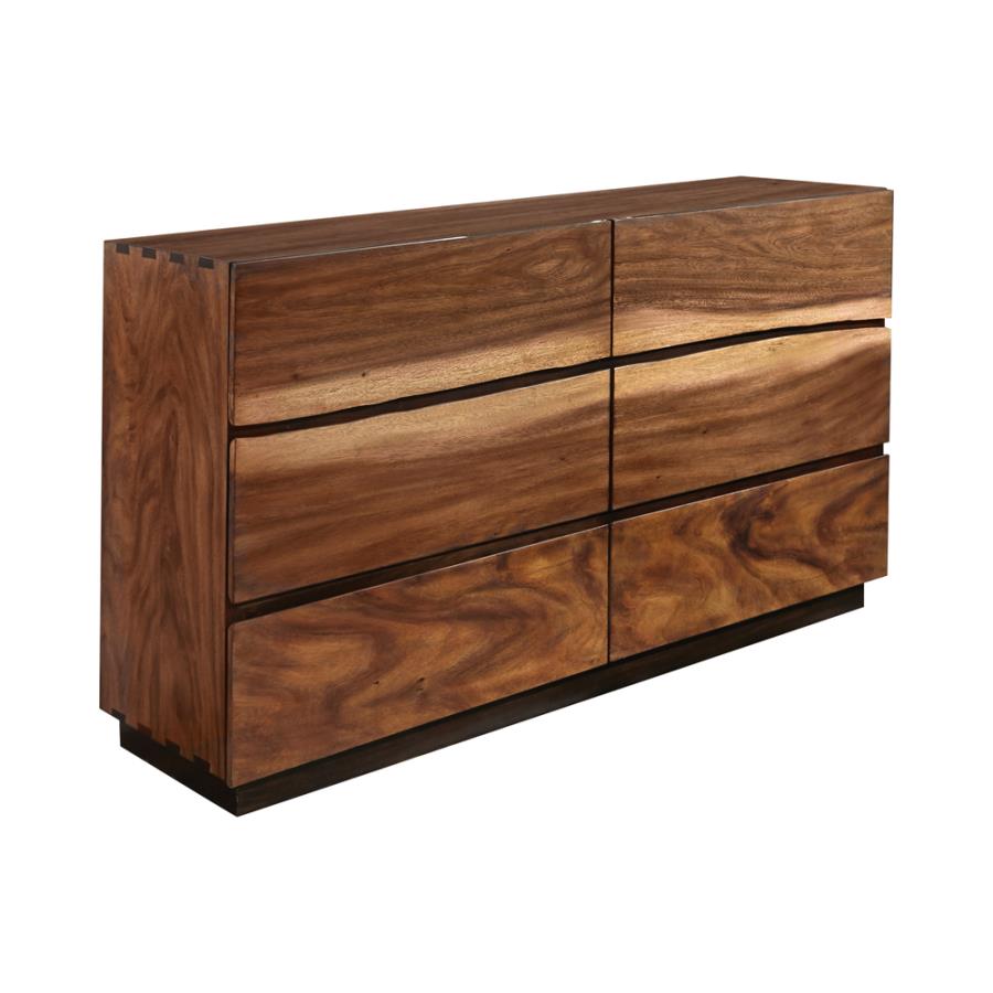 Winslow Brown Dresser - furniture place usa