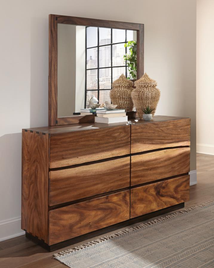 Winslow Brown Dresser - furniture place usa