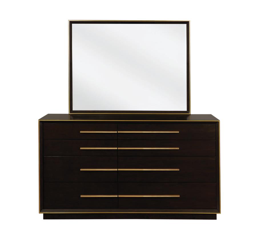 Durango Brown Dresser - furniture place usa