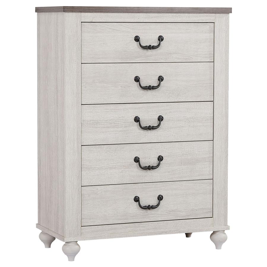 Stillwood Grey Chest - furniture place usa