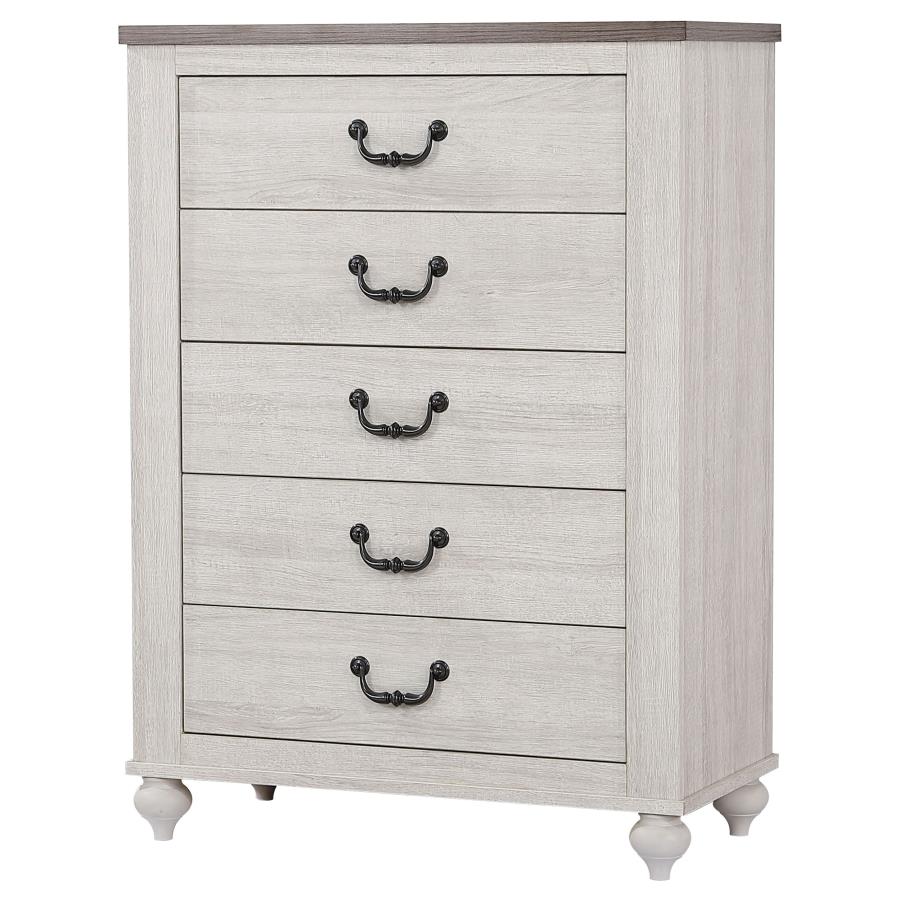 Stillwood Grey Chest - furniture place usa