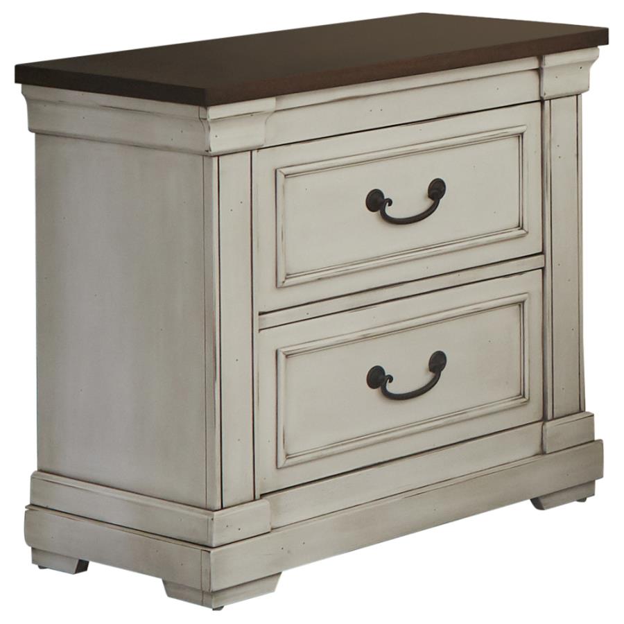 Hillcrest Ivory Nightstand - furniture place usa