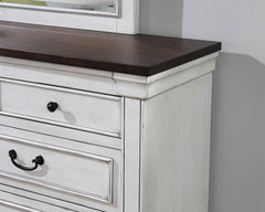 Hillcrest Ivory Dresser - furniture place usa