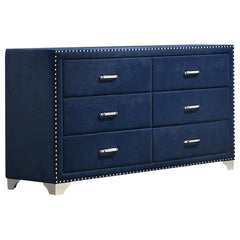 Melody Blue Dresser - furniture place usa