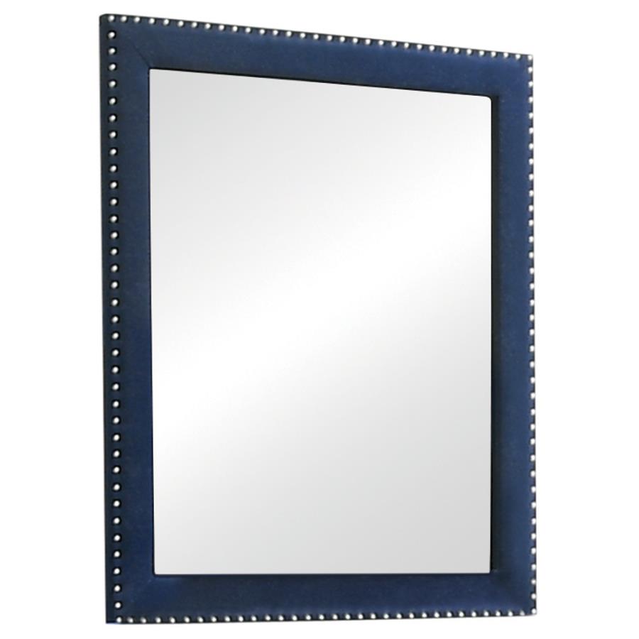 Melody Blue Dresser Mirror - furniture place usa