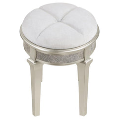 Evangeline Ivory Vanity Stool