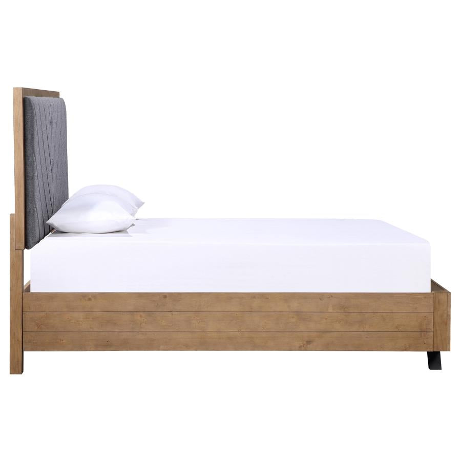 Taylor Grey Eastern King Bed - furniture place usa
