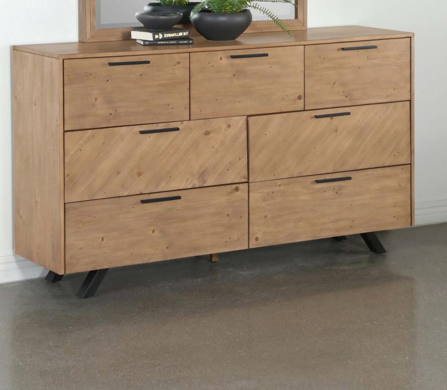 Taylor Brown Dresser - furniture place usa