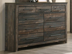 Ridgedale Brown Dresser - furniture place usa