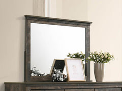 Ridgedale Brown Dresser Mirror - furniture place usa