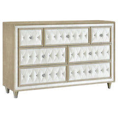 Antonella Beige Dresser - furniture place usa