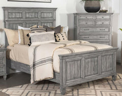 Avenue Grey Eastern King Bed - furniture place usa