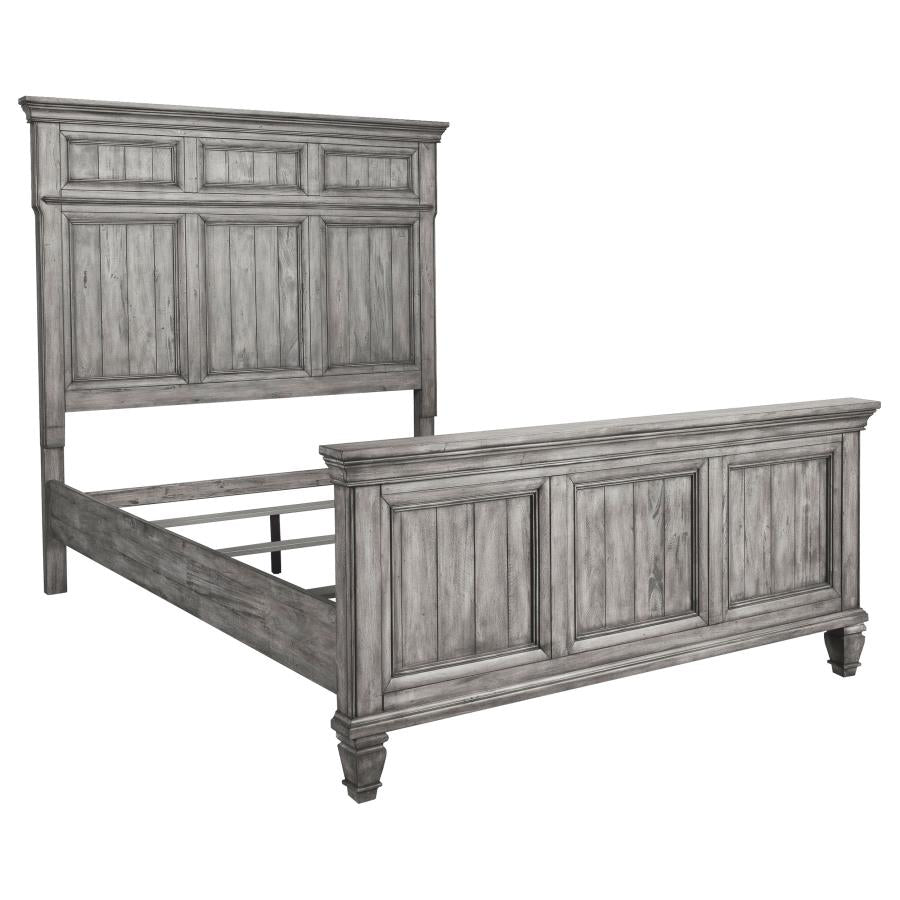 Avenue Grey Eastern King Bed - furniture place usa