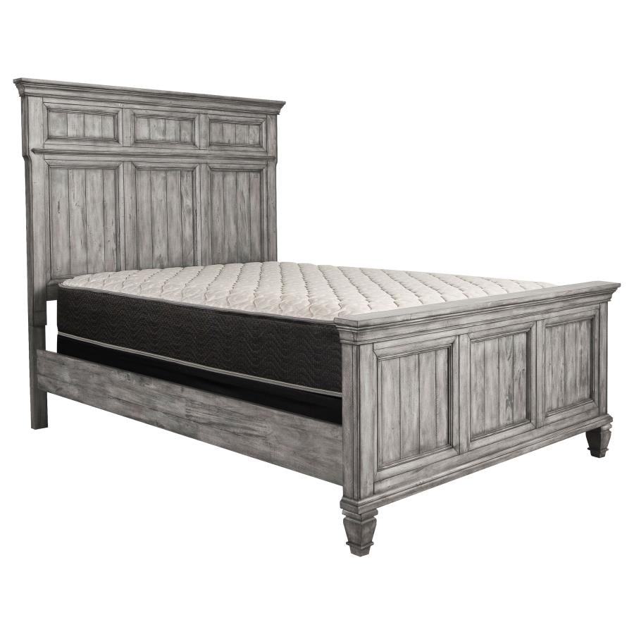 Avenue Grey Eastern King Bed - furniture place usa