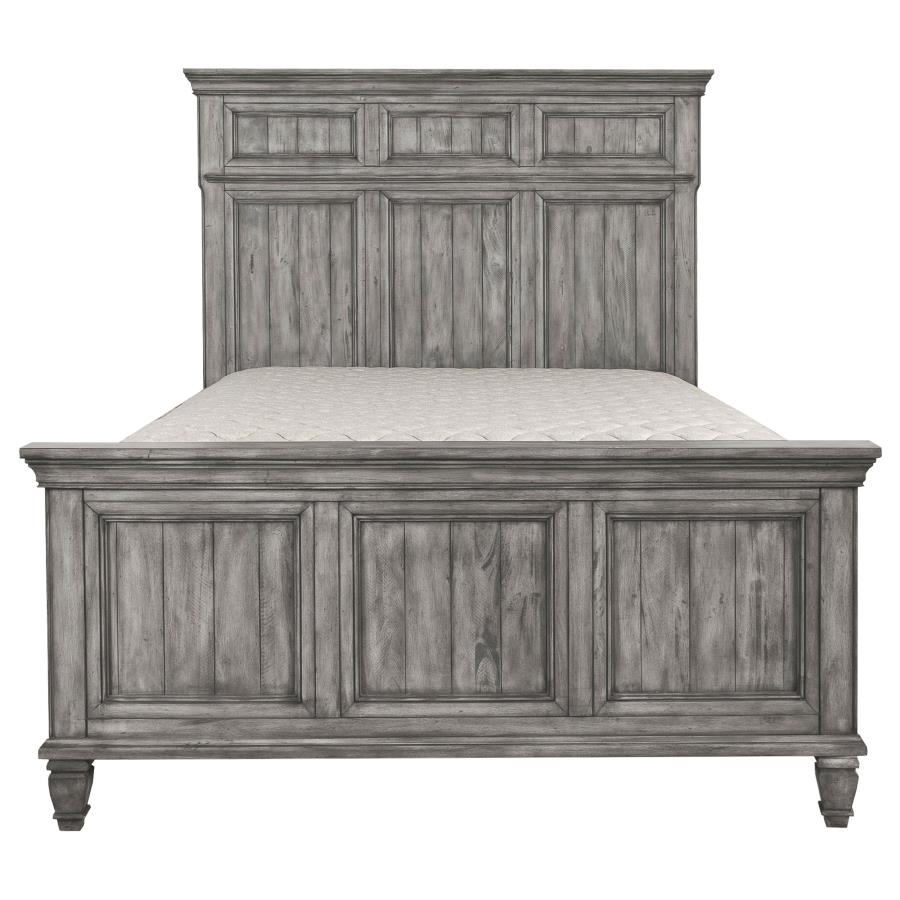 Avenue Grey Eastern King Bed - furniture place usa