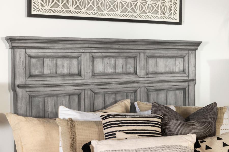 Avenue Grey Eastern King Bed - furniture place usa