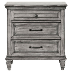 Avenue Grey Nightstand - furniture place usa