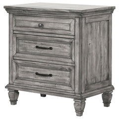 Avenue Grey Nightstand - furniture place usa