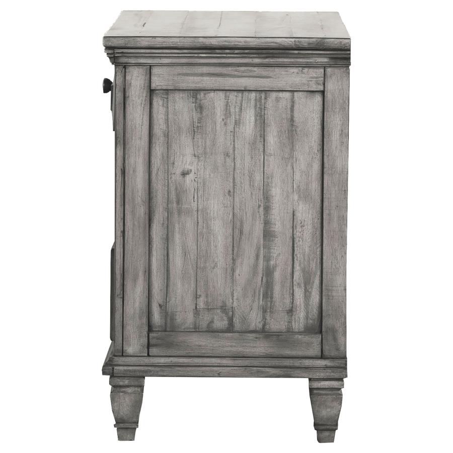 Avenue Grey Nightstand - furniture place usa