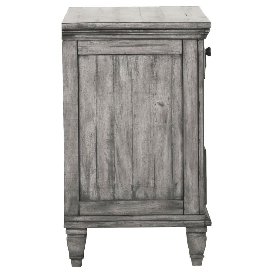 Avenue Grey Nightstand - furniture place usa