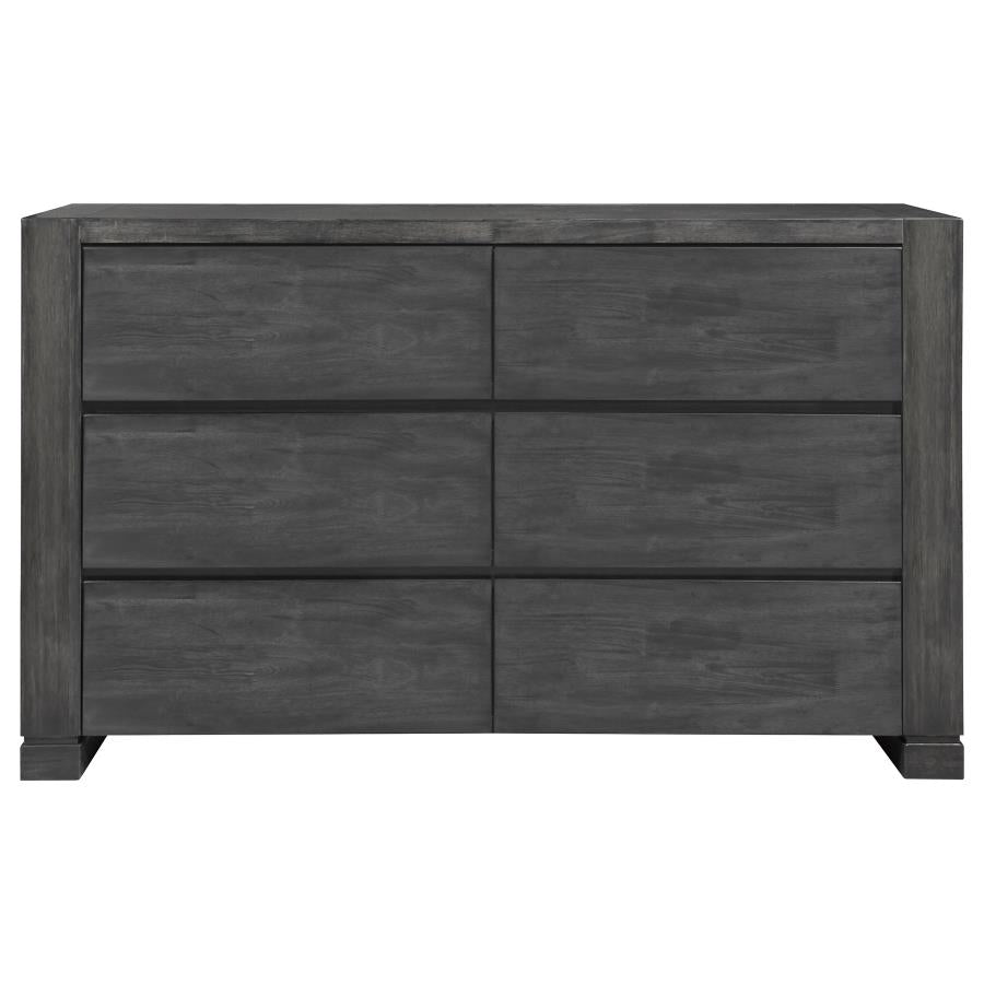 Lorenzo Grey Dresser - furniture place usa