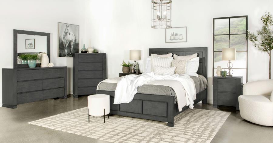 Lorenzo Grey Dresser - furniture place usa